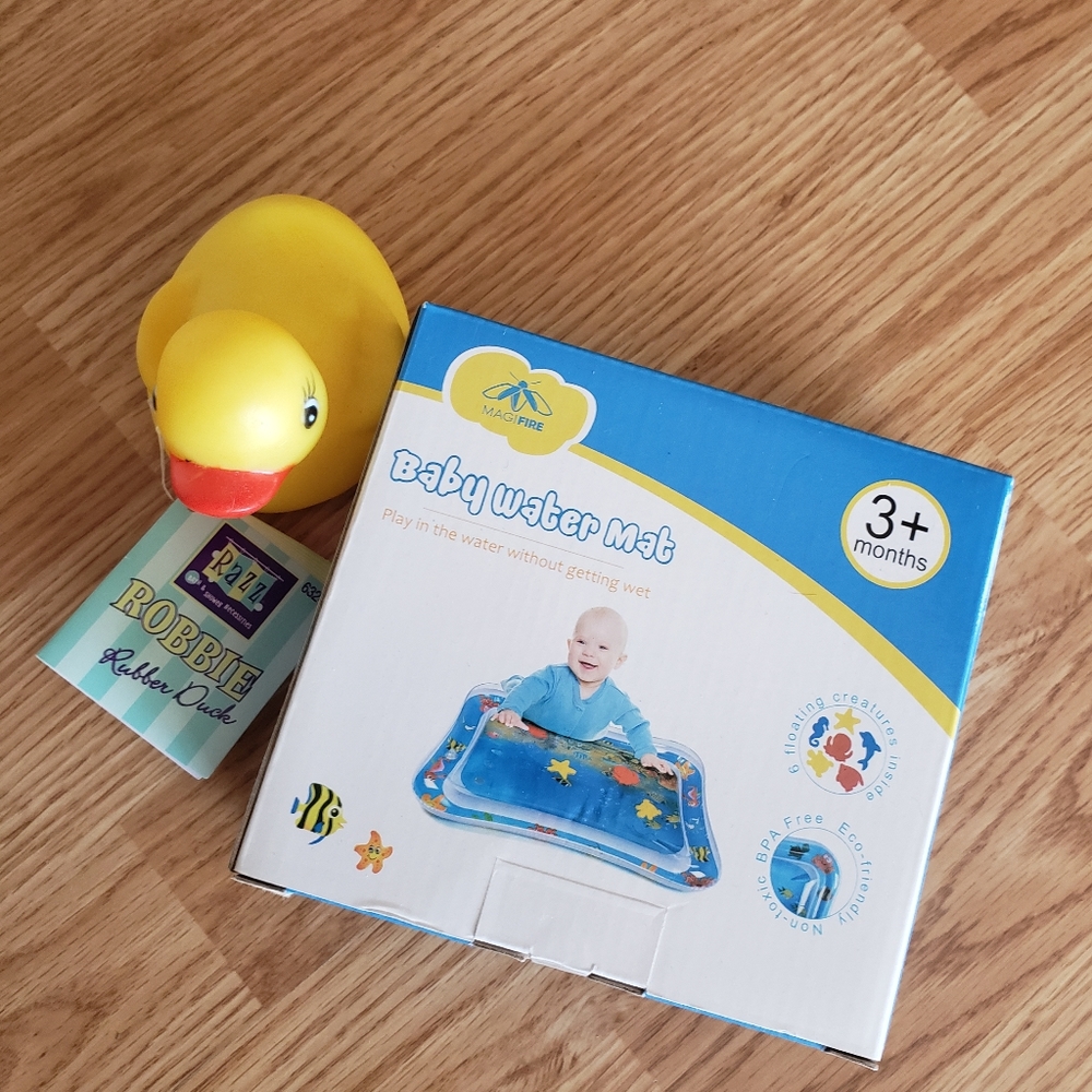 Baby tummy time mat